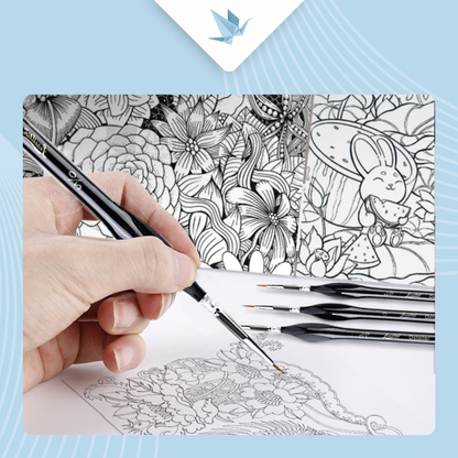 Professional nylon brush for fine details