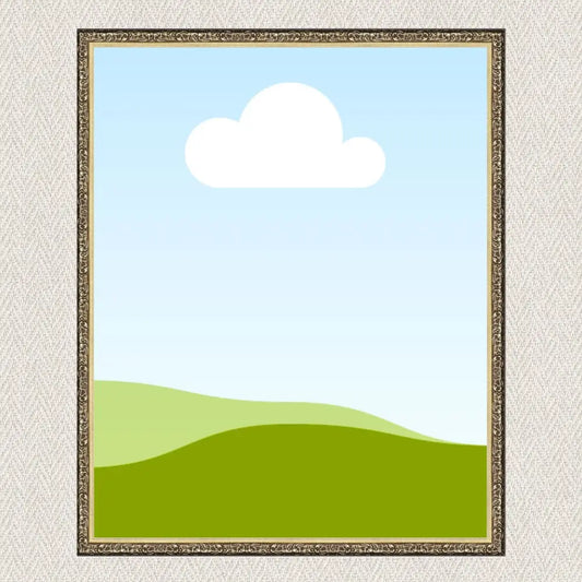 Bilderrahmen (Baguette) 40×50 cm – gold