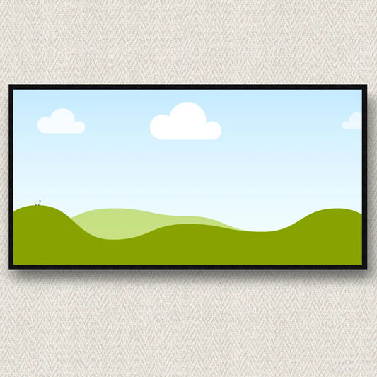 Bilderrahmen (Baguette) 40×80 cm – schwarz