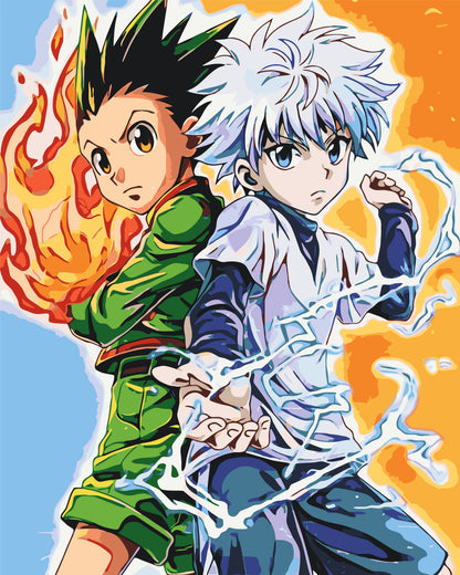 Maľovanie podľa čísel na ráme 40*50 cm - Hunter x Hunter - Anime - LW 31060