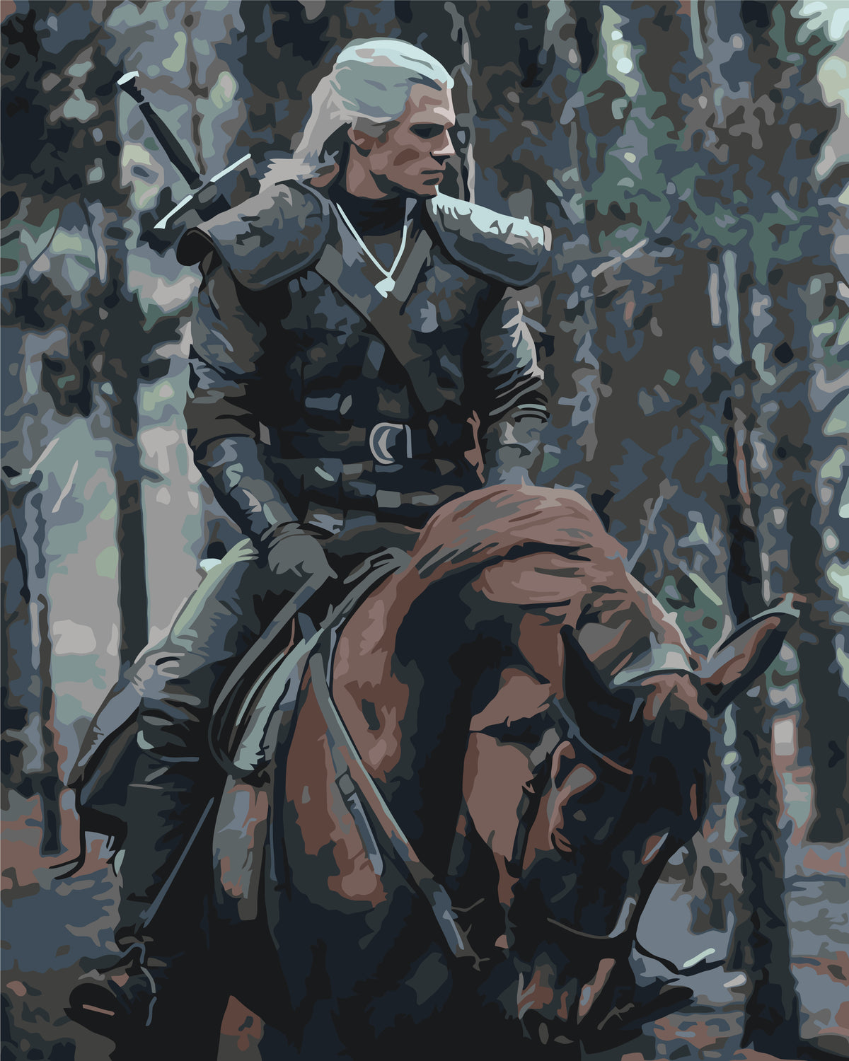 LW 3107 – maľovanie podľa čísel 40×50 cm