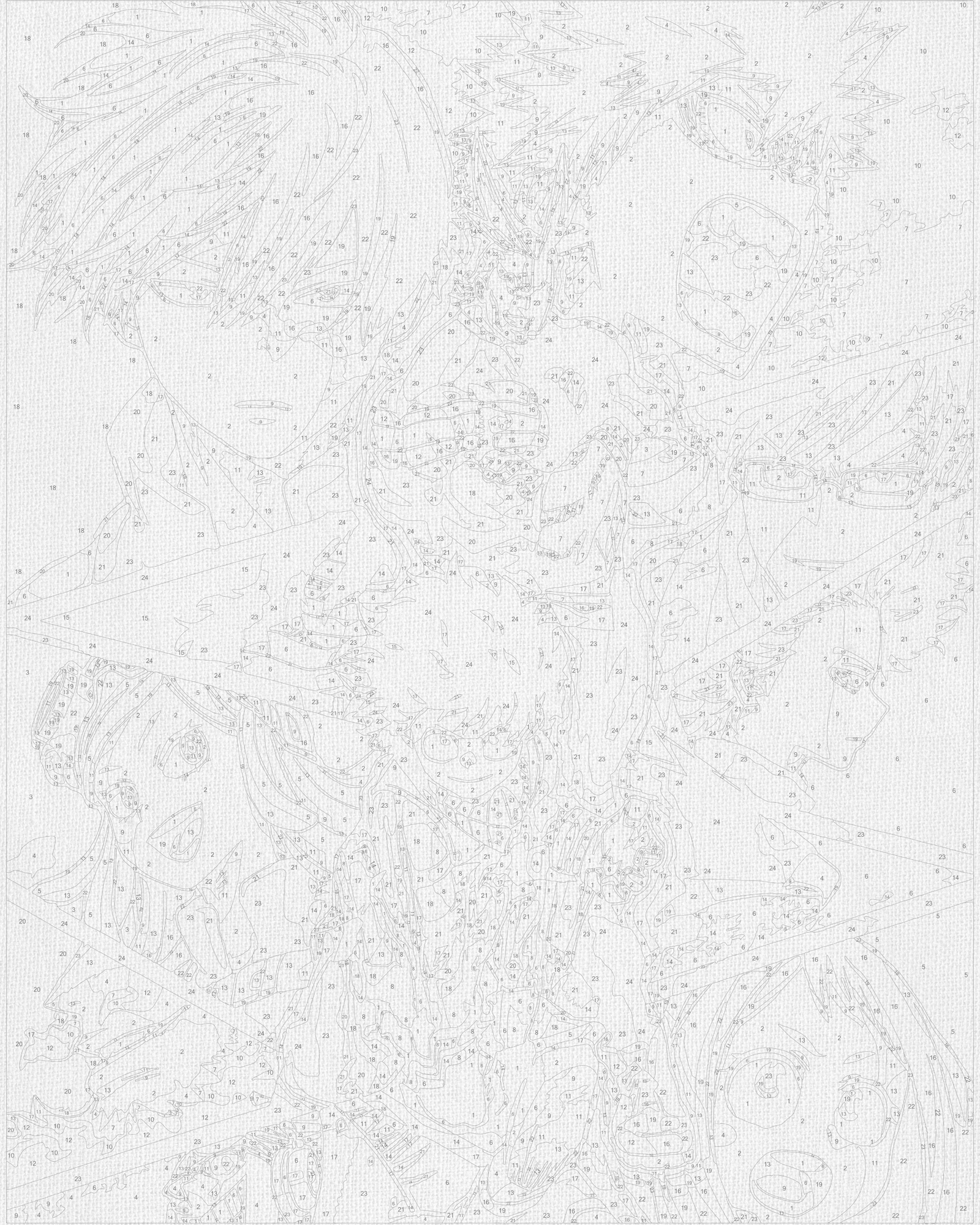 Maľovanie podľa čísel na ráme 40*50 cm - My Hero Academia - Anime - LW 31290