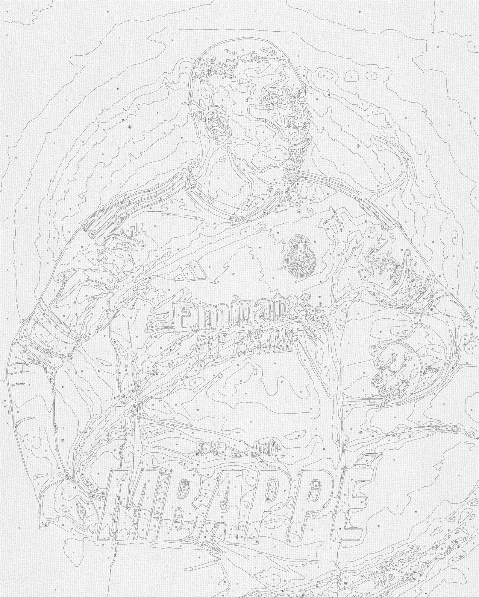 Maľovanie podľa čísel na ráme 40*50 cm - Futbalista Kylian Mbappé - Ľudia - LW 3408