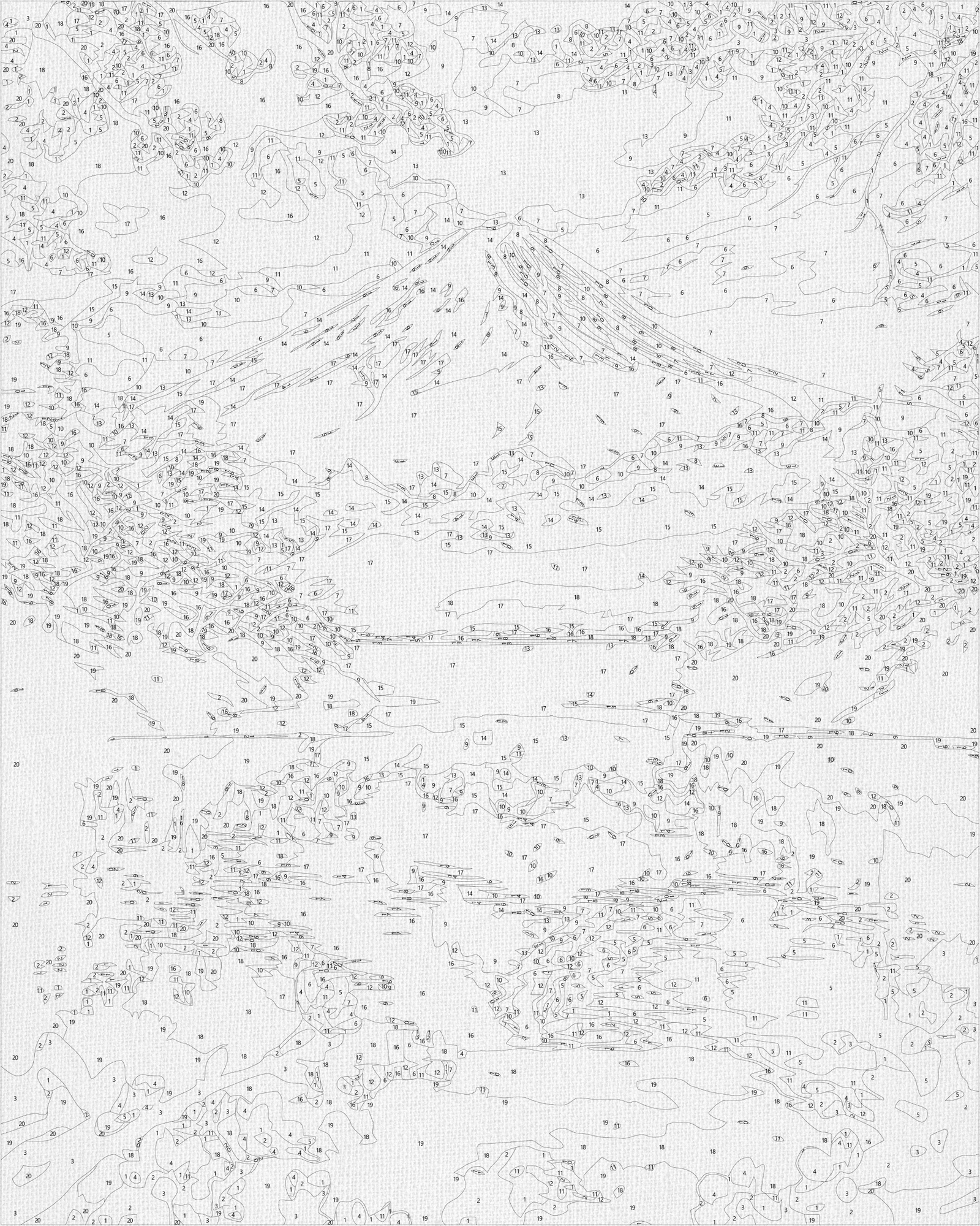 Maľovanie podľa čísel na ráme 40*50 cm - Nádherná Fudži - Krajinka - LW 3464